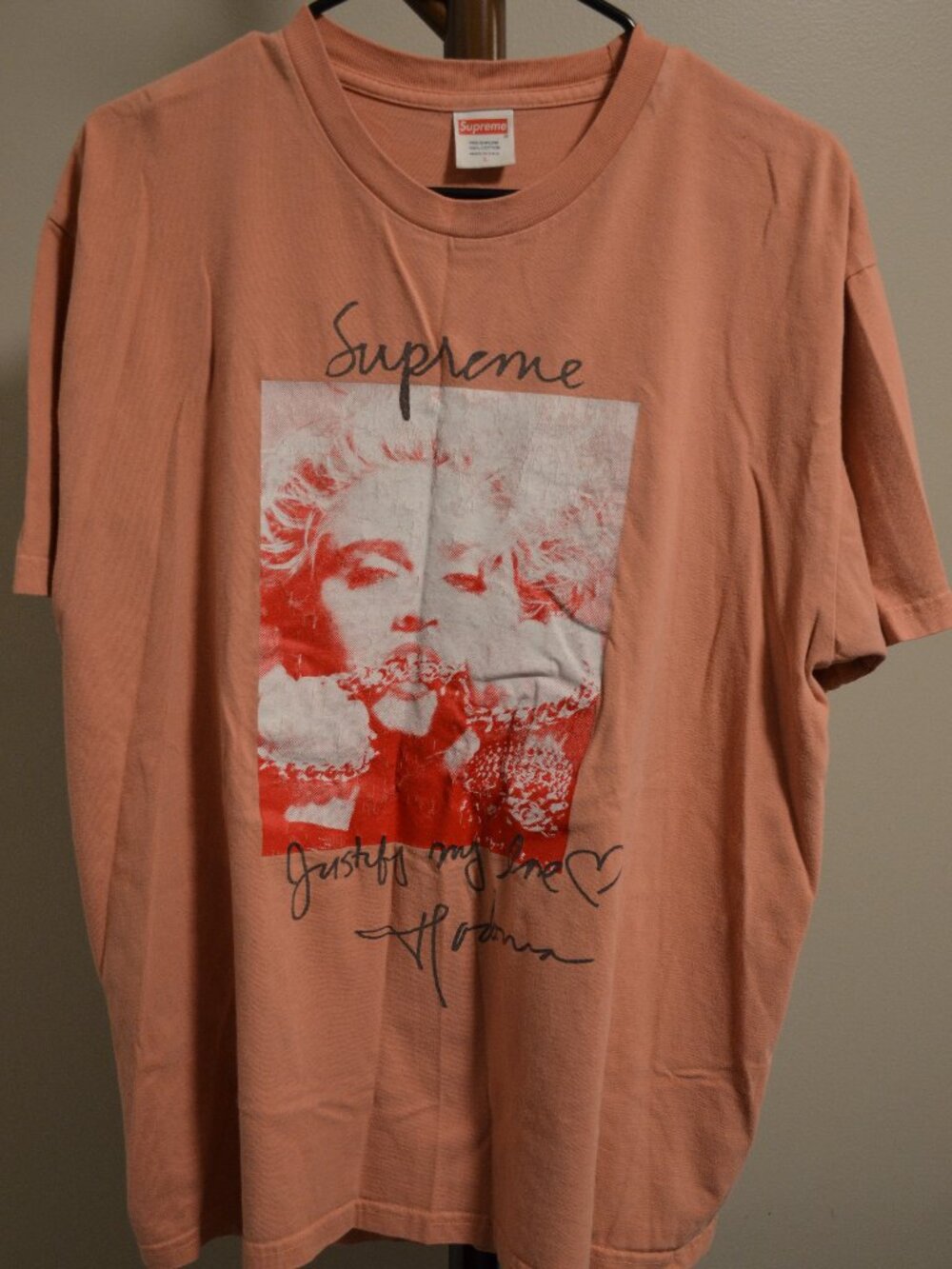 Men's Supreme Madonna shirt